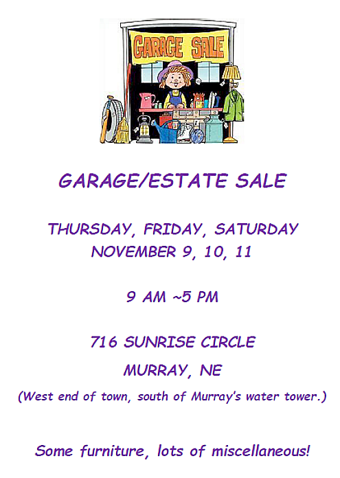 2017-11-01 Garage_Estate_Sale