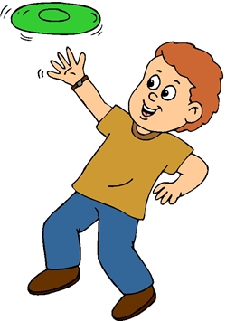 Boy with frisbee 250