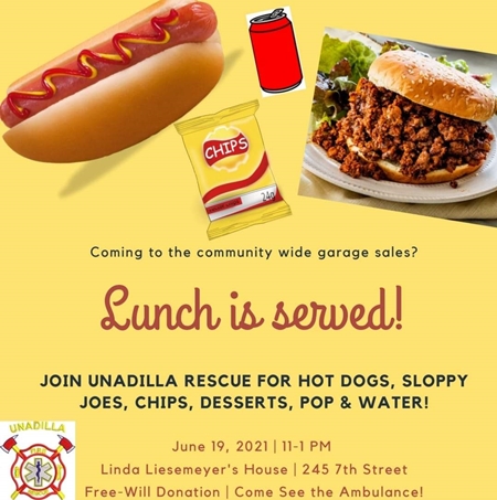 Garage Sale Lunch 450