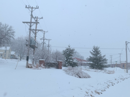 Town snow 495