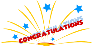 Congratulations