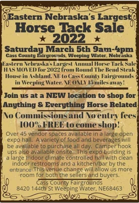 Horse Tack Sale 450