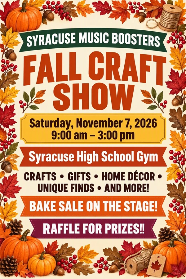 Fall Craft Show 600