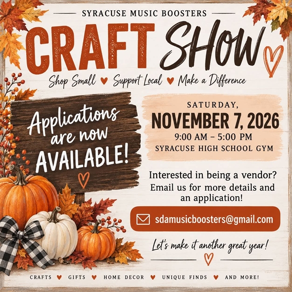 Syracuse Music Craft Show 600