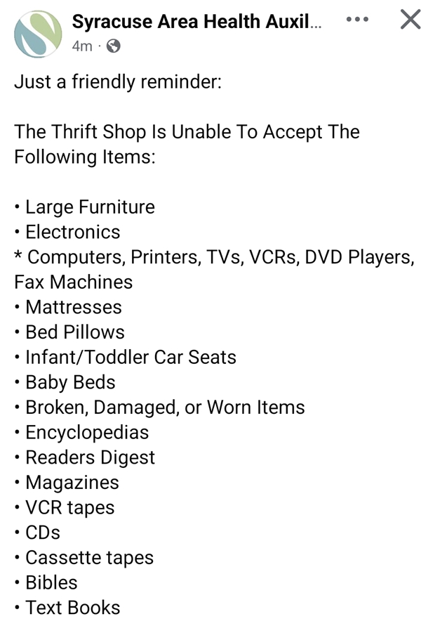 Thrift Shop wont take 600