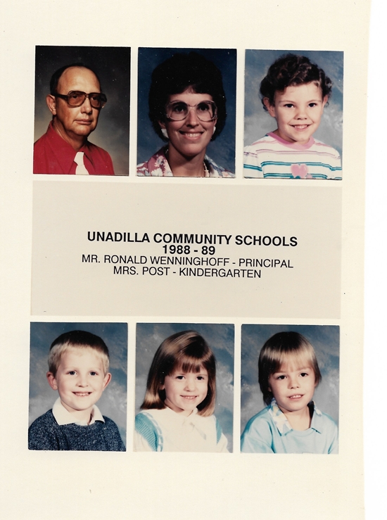Unadilla School 1988 89 Kindergarten 550