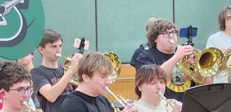 Brody and Gavin Band Concert 450