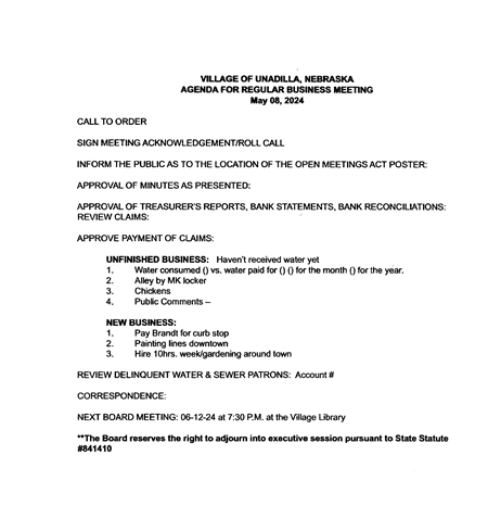 Agenda 5 8 2 24 450