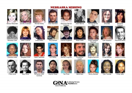 Nebraska Missing 450
