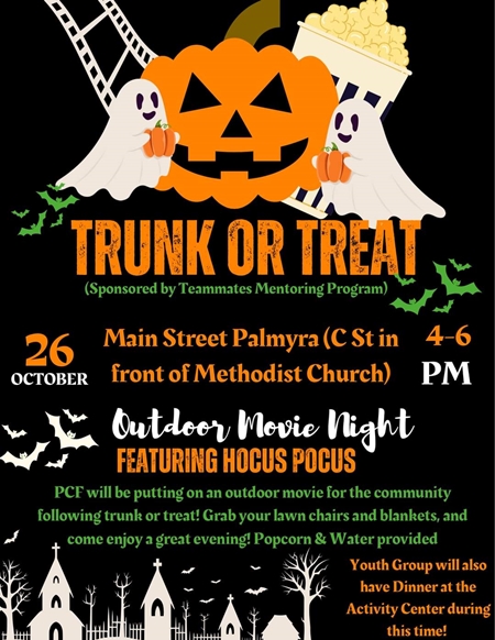 Palmyra Trunk or Treat 450