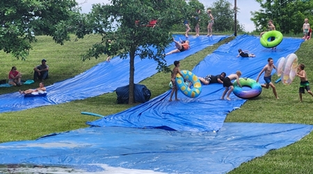 Water slide 450