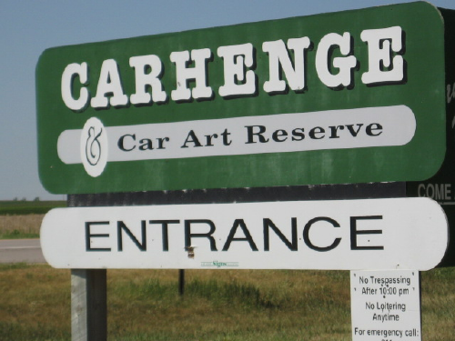 Carhenge_sign