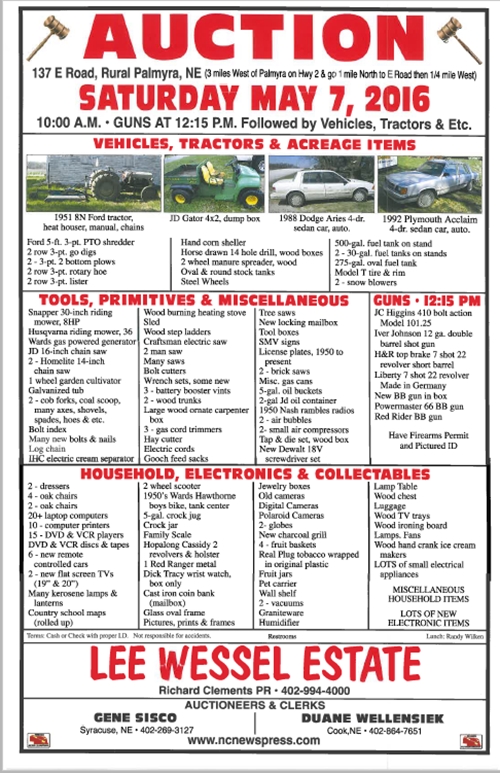Lee Wessel_Estate_Sale_500