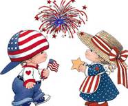 Patriotic children