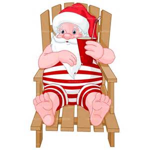 Santa at_the_Beach