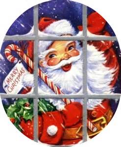 Santa thru_window
