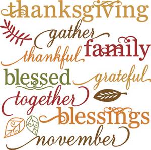 Thanksgiving words