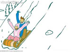 sledding